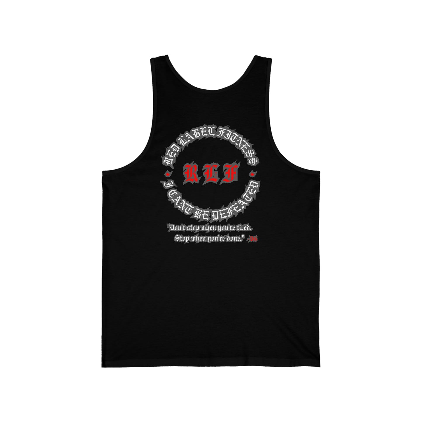 RLF "DONT STOP" TANK